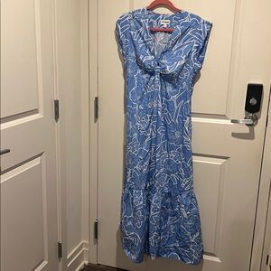 Steve Madden Blue and White Floral Dress